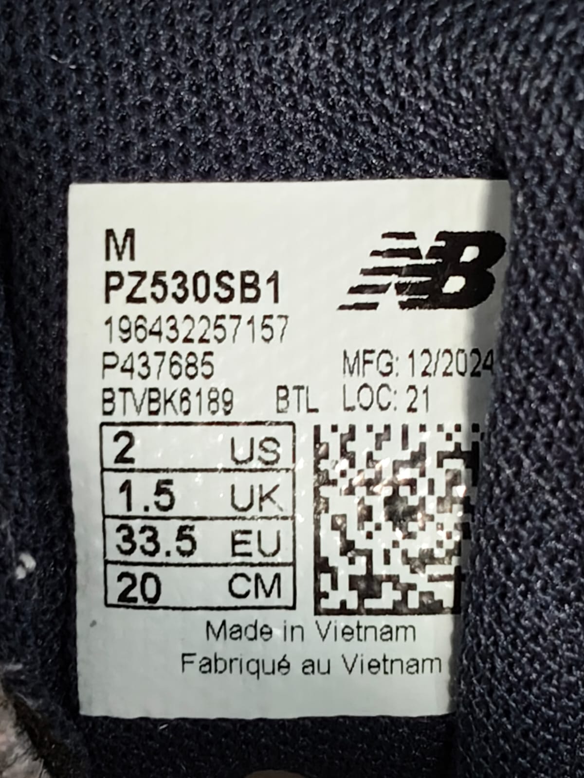 New balance 530
